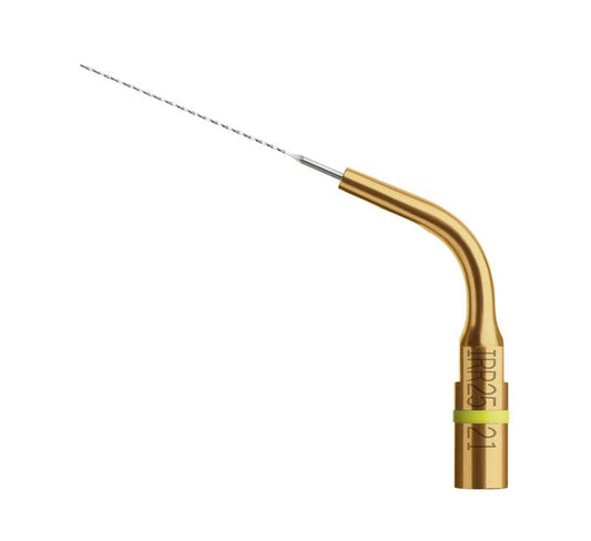 IRRI SAFE Instrument mit gebogener Spitze zur Wurzelkanaldesinfektion