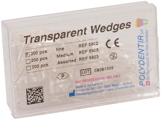Image of Interdentalkeile transparent fein