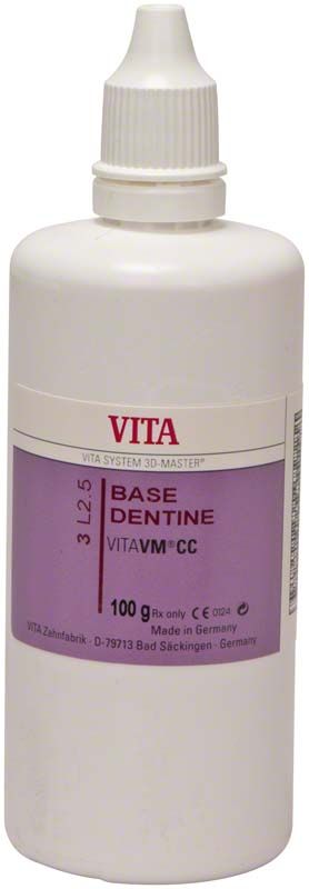 VITA VM CC Base Dentine Flasche 3L2.5, 100g, mit Dosierkappe.