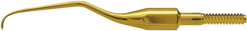 American Eagle XP Gracey Access Pro Thin™ Quik-Tip Anterior, goldene Kürettenspitze.