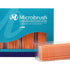 Microbrush Plus Applikatoren 400er orange ultrafein in Verpackung.