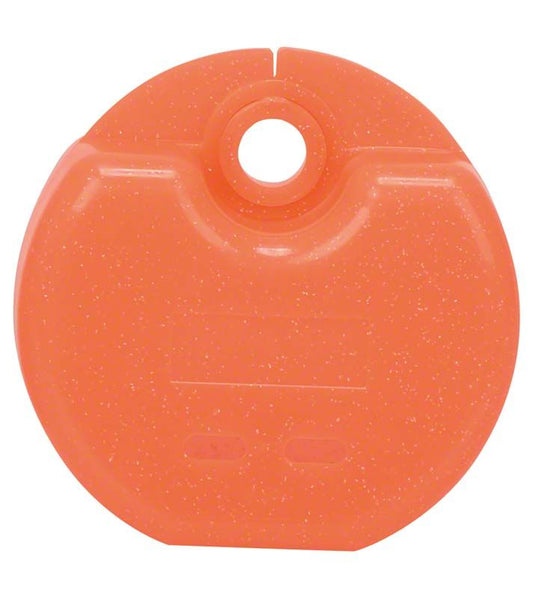 Image of Spangendose metallic glitter neonorange