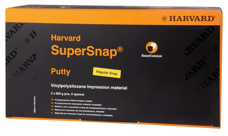 Image of Harvard SuperSnap® Putty Schwarz Regular Snap
