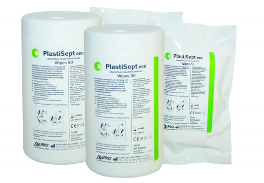 Image of PlastiSept eco Wipes 50 Starter Set