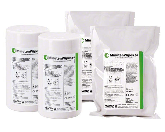 Image of MinutenWipes 50 Starter Set