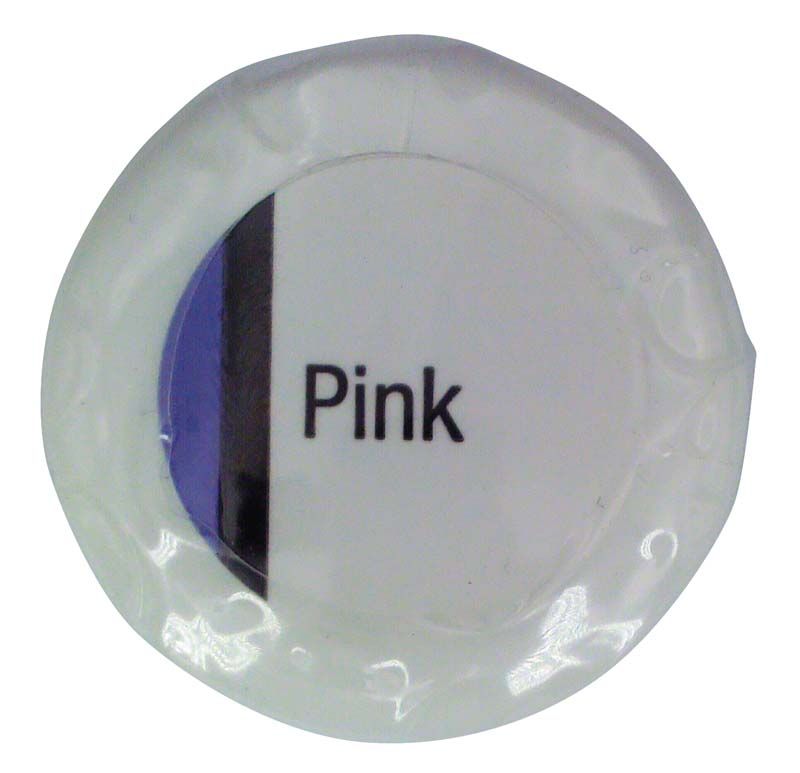 Runde Verpackung der CERABIEN™ ZR FC Paste Stain in Pink.