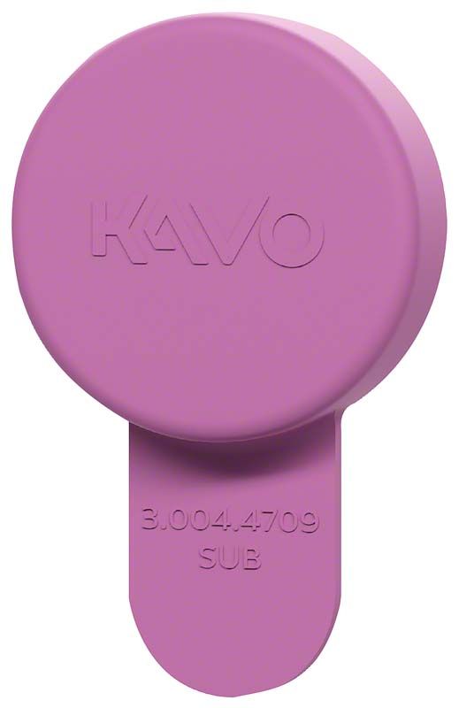 PROPHYflex 4 Gummiverschluss sub pink mit geprägtem KAVO-Logo.