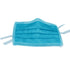 Monoart Mundschutz Protection 3-lagig, lagunablau, mit elastischen Bändern.