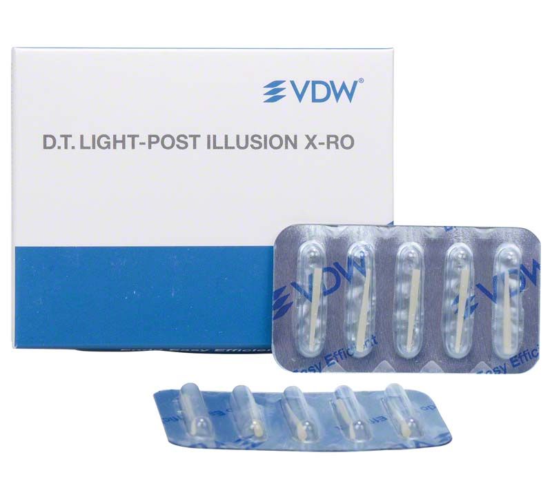 DT Light-Post Illusion X-RO Gr. 2 in Verpackung mit Blisterpackung.