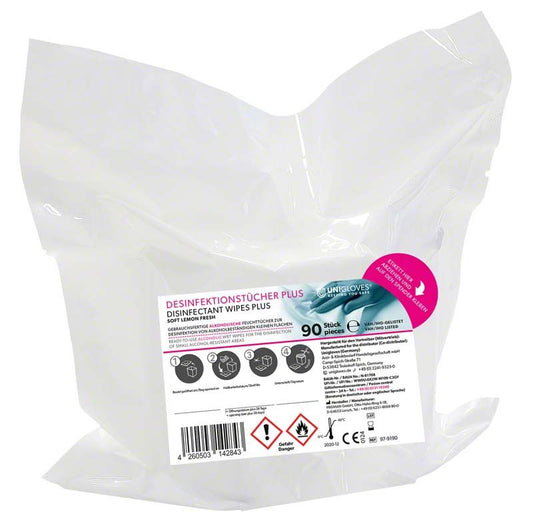Image of Desinfektionstücher Plus-Soft Lemon Fresh