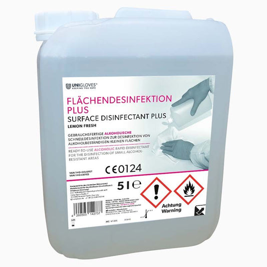 Image of Flächendesinfektion PLUS Kanister 5 Liter Lemon Fresh