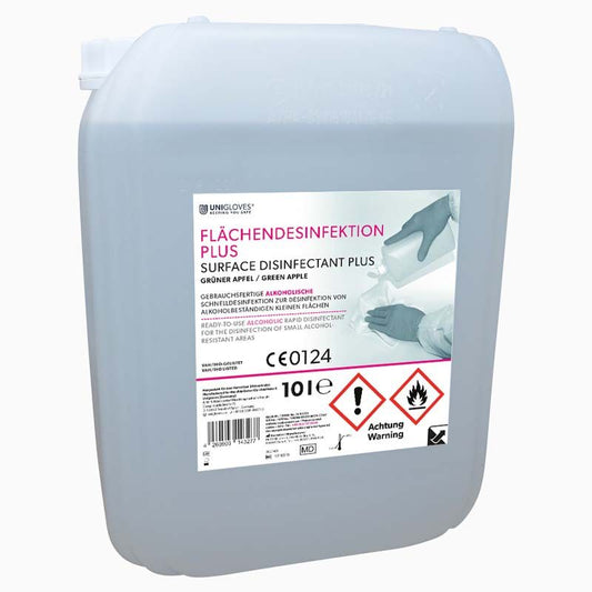 Image of Flächendesinfektion PLUS Kanister 10 Liter Grüner Apfel