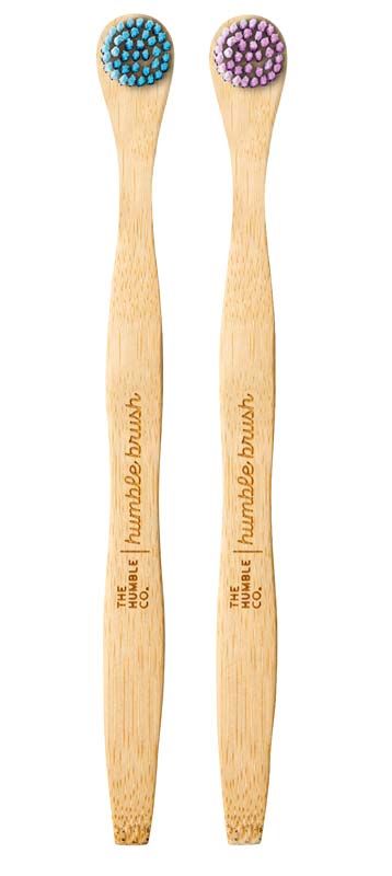 Humble Zungenreiniger Bambus ultrasoft lila