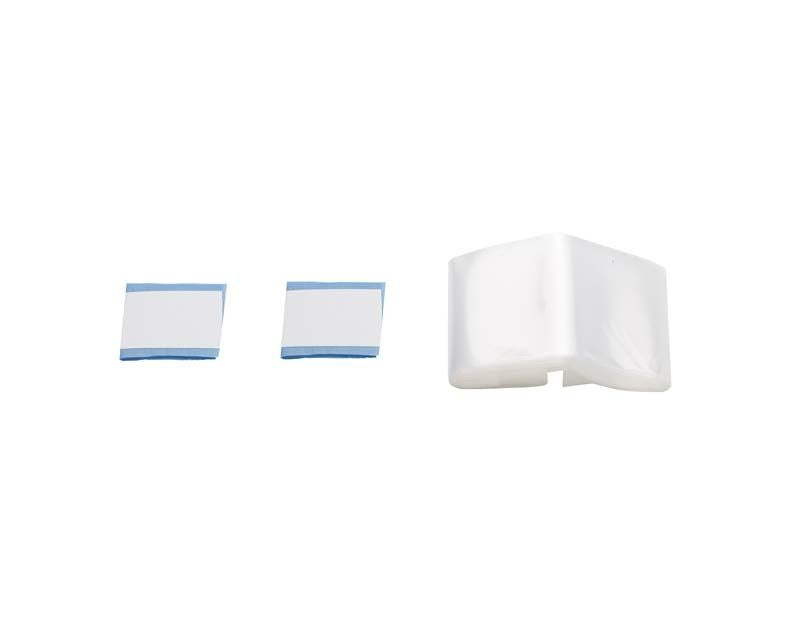 Image of Schlauchüberzug transparent hellblau 240 x 7cm