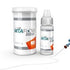 Endo-Eze™ MTAFlow™ White Reparaturzement Kit mit Applikationsspitze und Zubehör.