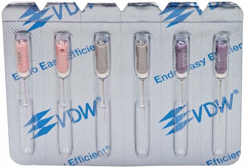 Verpackung der C-Pilot Feilen 21mm Gr. 006-010 von VDW.