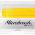 Microbrush® Applikatoren Plus Kit, gelb, im transparenten Spender.