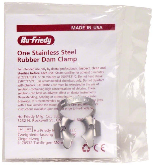 Image of Kofferdam-Klammer Satin Steel Figur 4 -OK Molaren