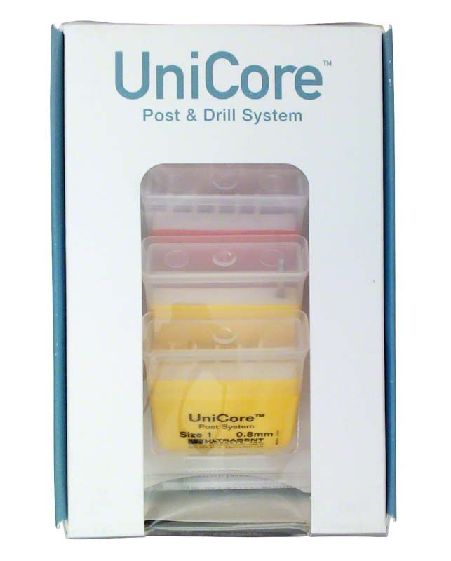UniCore® Starter Kit mit transparenten Behältern in weißer Verpackung.
