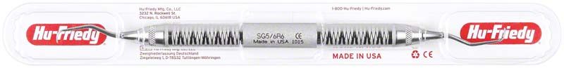 Standard Gracey-Kürette Rigid Griff 6 in transparenter Verpackung