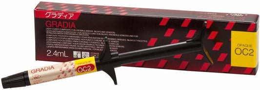 Gradia Opaque OC2 Spritze mit Verpackung, 2,4 ml.