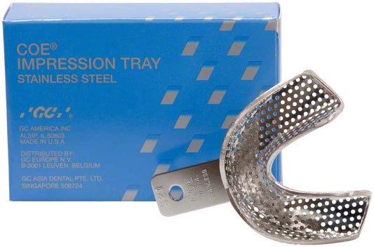 Image of COE® Stahl-Löffel perforiert - Gesamtbogen #S21 , UK medium
