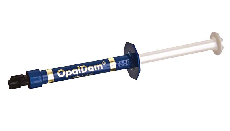 OpalDam Econo Refill Spritze mit lichthärtendem Abdeckungs-Kunststoff.