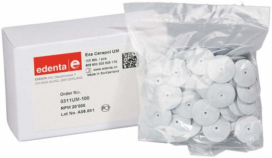 Image of Exa Cerapol grau Scheibe klein UM