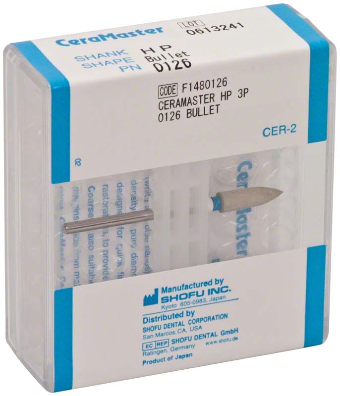 CeraMaster Schaft H - Walze in Originalverpackung mit Produktinformationen.