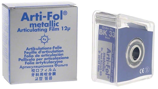 Image of Arti-Fol® metallic 12µ 1-seitig , 20m Spender - 22mm breit - blau