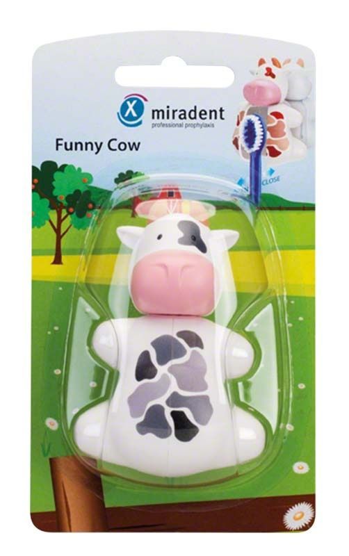 Image of Funny Animals Zahnbürstenhalter Funny Cow (Kuh)