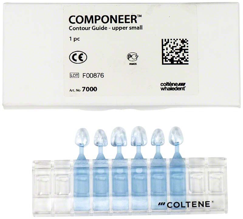 Componeer Contour Guide OK S, obere kleine Größe, im Blisterpack.