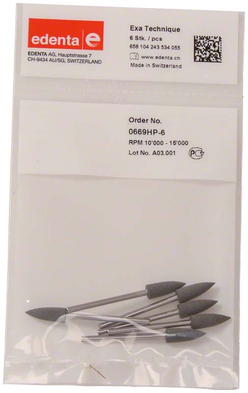 Image of Exa Technique grau 6er kl. Flamme