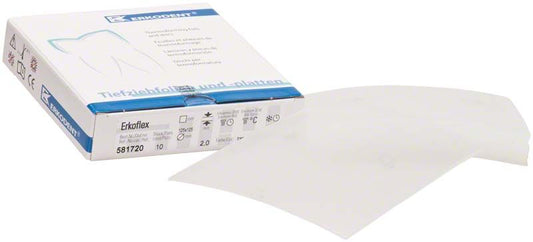 Image of Erkoflex viereckig 10 St. Ø 125 x 125 x 2,0mm