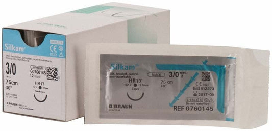Image of Silkam® 3/0 HR17 - 0,75m