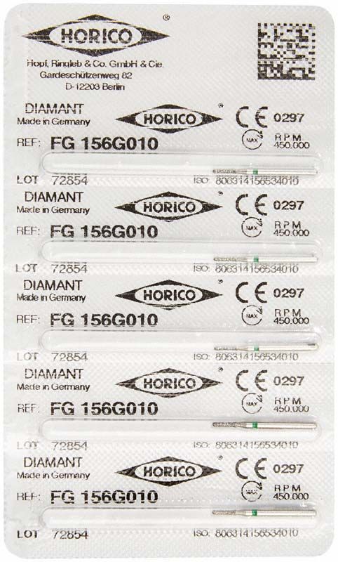 Verpackung von Diamant FG 156G 010 mit Herstellerlogo und Produktinformationen.