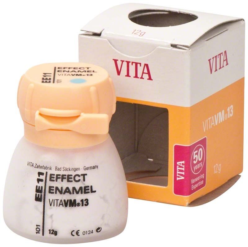 Keramikpulver VITA VM13 Effect Enamel EE11 mit Verpackung.