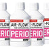 Vier Flaschen AIR-FLOW® Pulver PERIO zur parodontalen Biofilmentfernung.