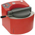 Rotes Druckpolymerisationsgerät Polymax 5 für dentale Anwendungen.