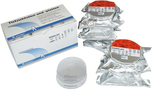 Image of Erkoloc-pro transparent 50er - 5,00mm x Ø 120mm