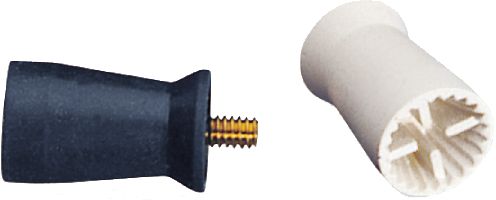 Image of Ribbed Cup Long weiß hart 144er