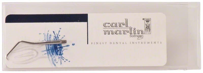 Zahnsondenspitzen mit Gewinde Figur 17 in Verpackung von Carl Martin.
