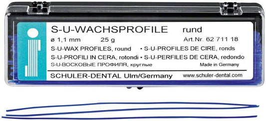 Image of S-U-Wachsprofile rund Ø 1,1mm