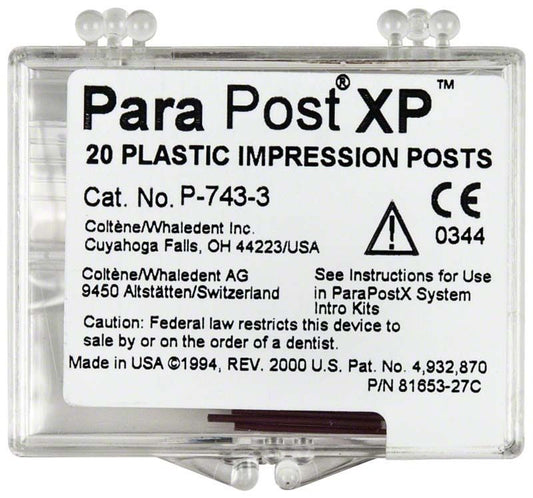 Image of ParaPost® XP™ Abformstifte 20er Gr. 3 braun
