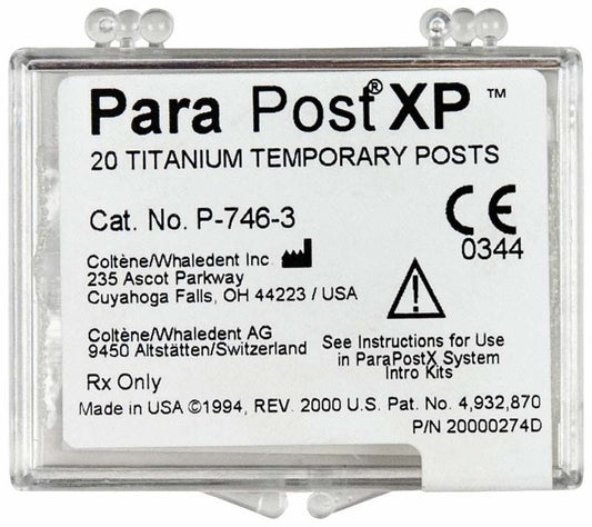 Image of ParaPost® XP™ Temporärstifte 20er Gr. 3 braun