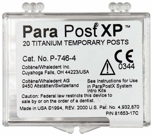 Image of ParaPost® XP™ Temporärstifte 20er Gr. 4 gelb