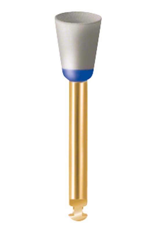 EVE DIACOMP® ultra Kelch - DCU3 Polierer mit goldfarbenem Schaft.
