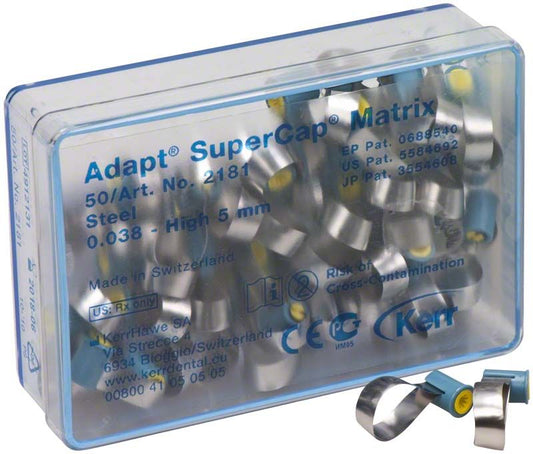Image of Adapt SuperCap Matrix Stahl 0,038mm, Höhe 5,0mm