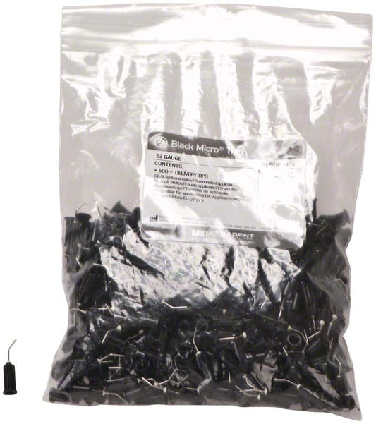 Image of Black Micro Tip 500er Pack