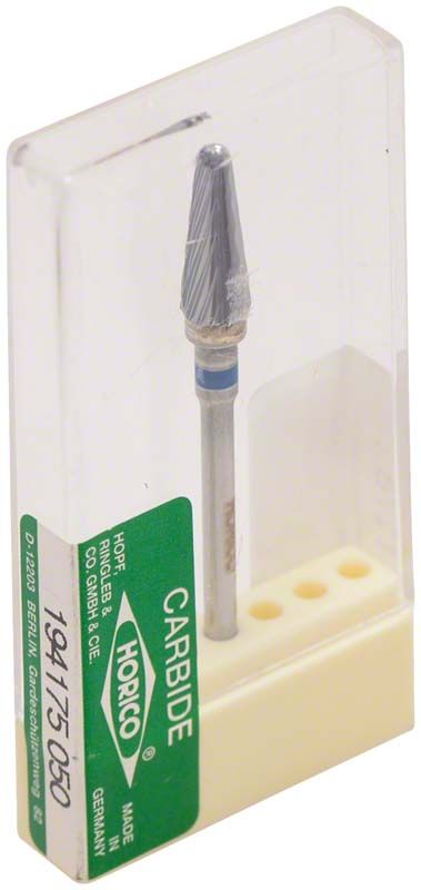 Hartmetallfräser 194 175 050 in Kunststoffverpackung mit grünem Etikett.